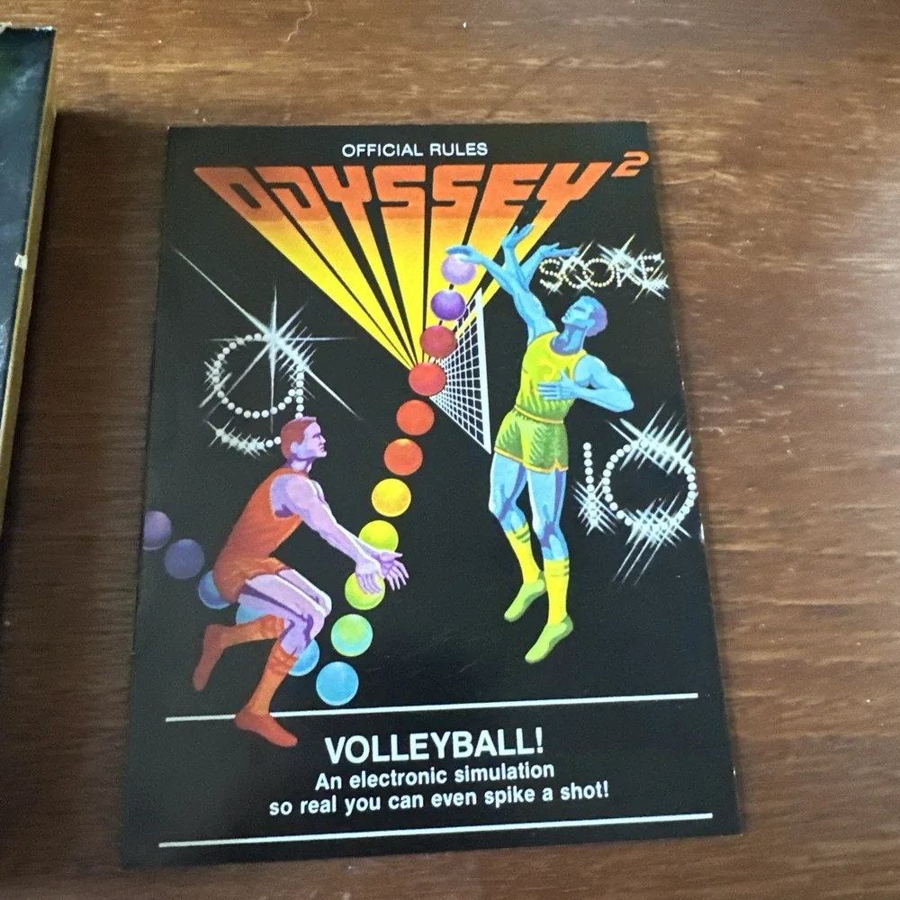 Volleyball! Magnavox Odyssey 2 1980 Complete In Box CIB Manual AA9422 Retro Game